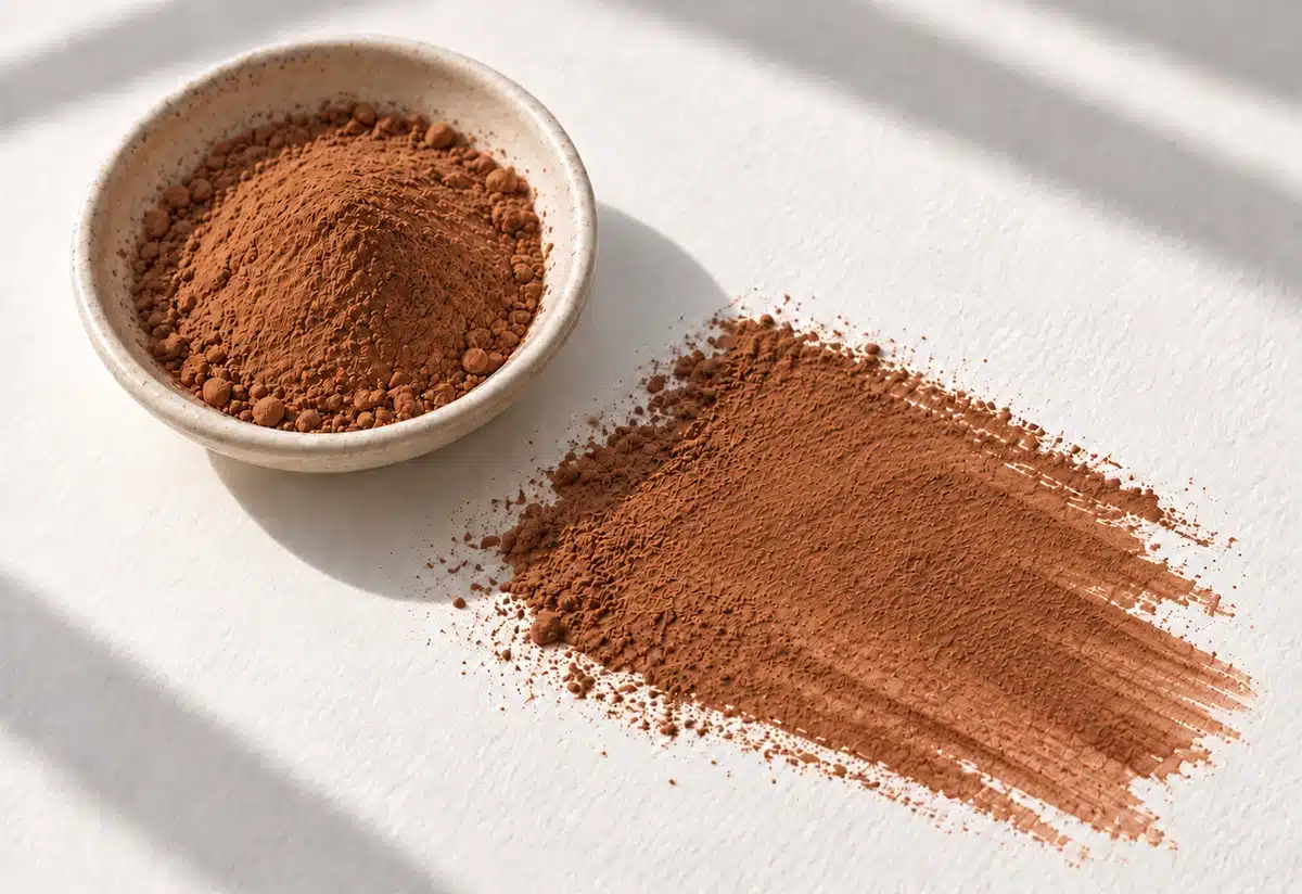 Red Maeng Da Kratom-Blattpulver aus fein vermahlenem Blattmaterial